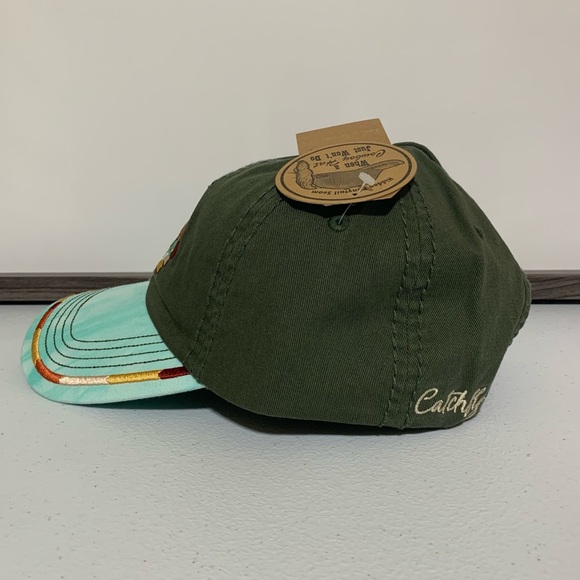 Catchfly Women's "Wake, Pray, Slay" Distressed Ponytail Baseball Hat/Cap-OS NWT - Picture 5 of 10